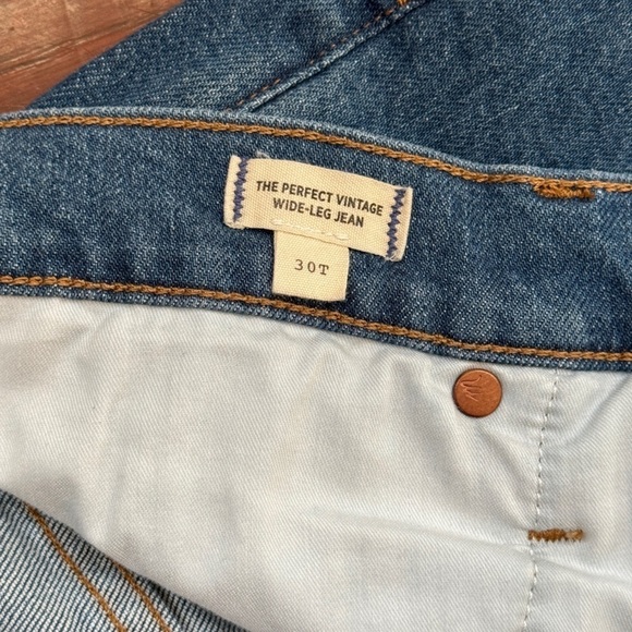 Madewell Vintage Blue Jeans - Picture 4 of 5